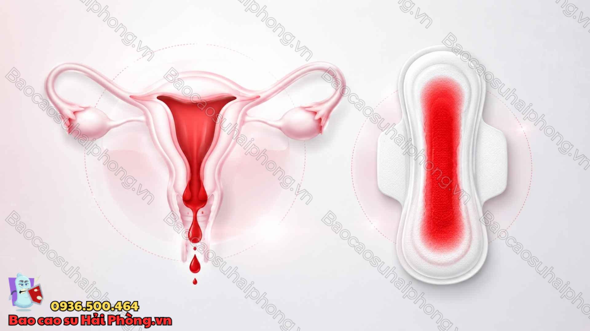 Quan hệ rong kinh có thai không