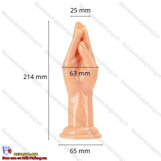 ban-tay-cam-hau-mon-j108-loai-to (1) Bàn Tay Cắm Hậu Môn J108 - Đồ Chơi Hậu Môn