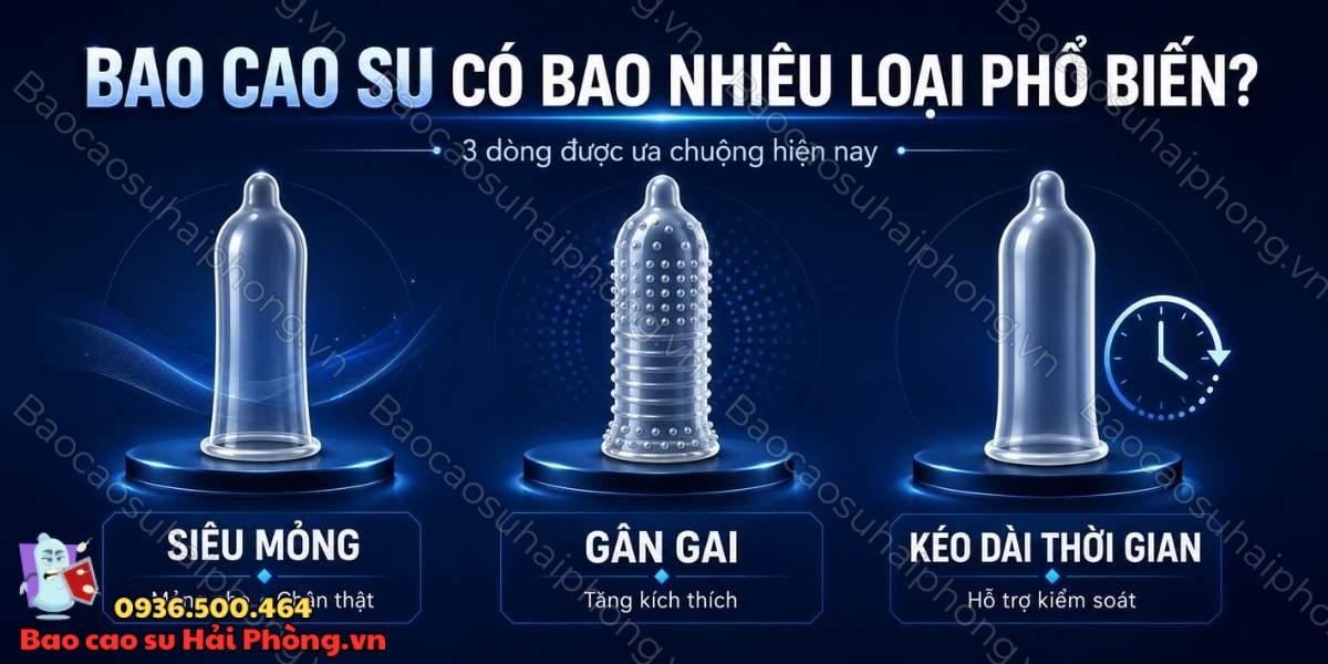 Bao cao su có ảnh hưởng đến cảm giác khi quan hệ không?