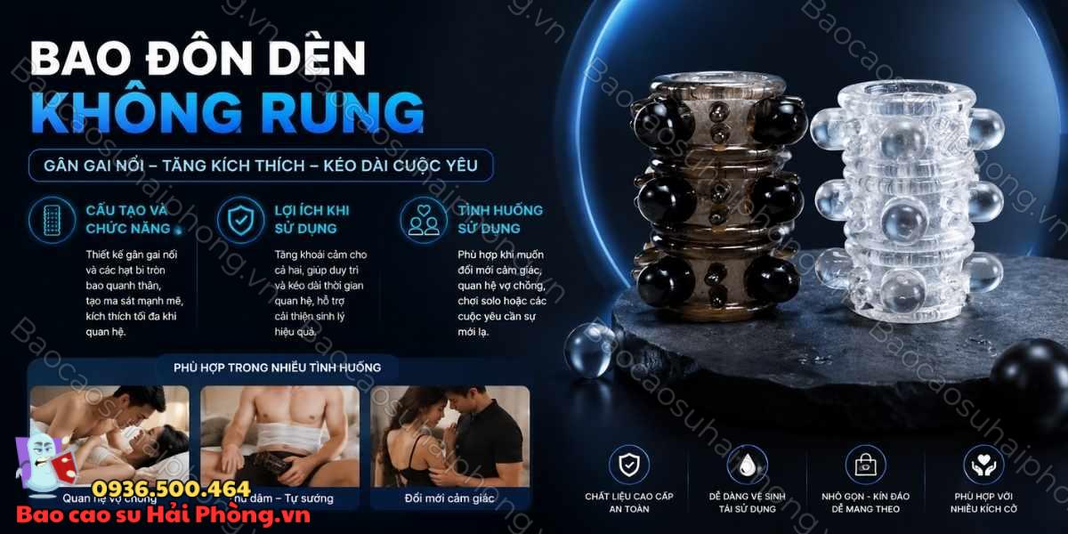 Bao đôn dên có rung và không rung khác nhau như thế nào?