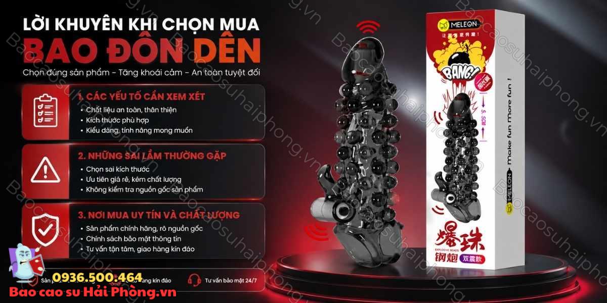 Bao đôn dên có rung và không rung khác nhau như thế nào?