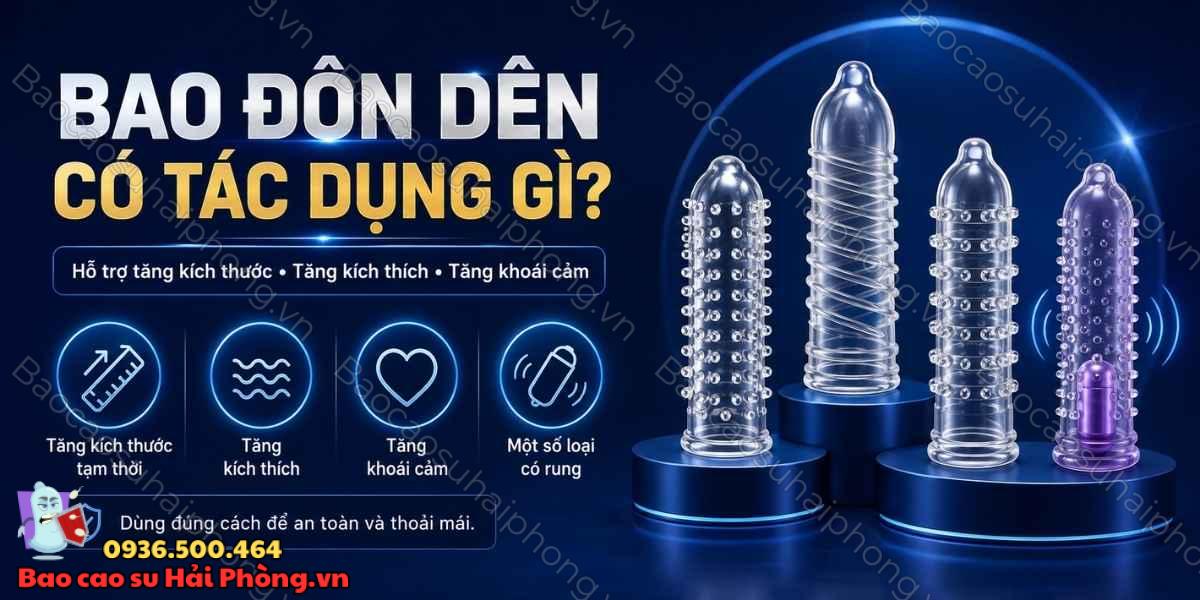 Bao đôn dên có những loại nào? Cách chọn loại phù hợp