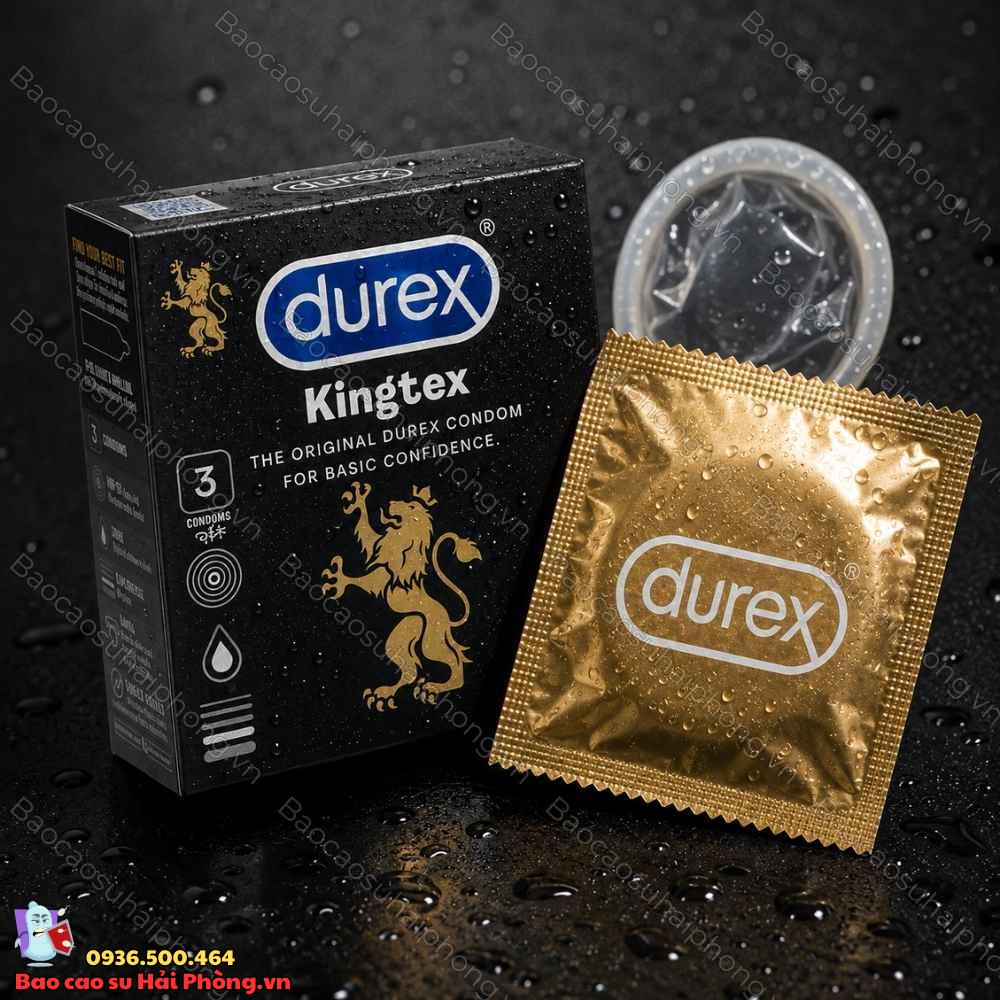 Bao cao su Durex Kingtex có tốt không? - Tìm hiểu bao cao su Durex Kingtex