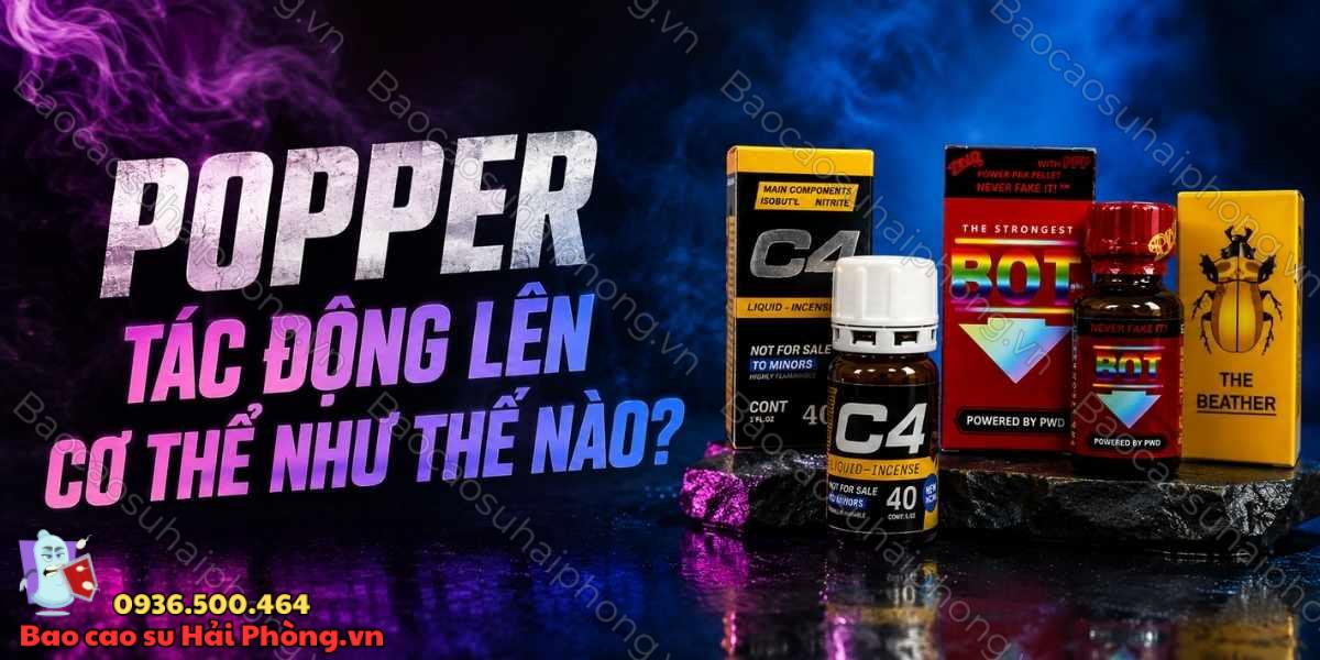 Sử dụng popper thường xuyên có sao không?