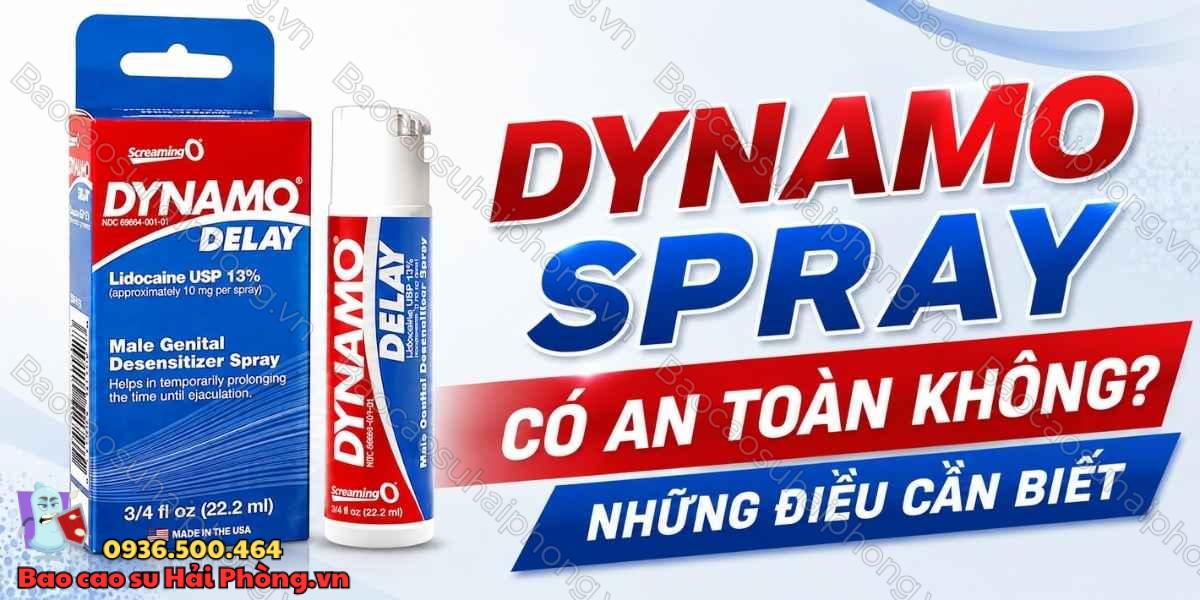Dynamo Spray có an toàn không? Những điều cần biết