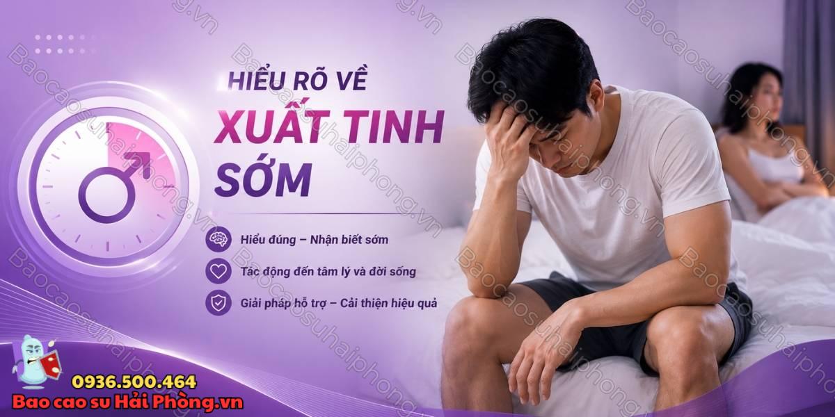 Quan hệ thường xuyên nhưng xuất tinh sớm phải làm sao?