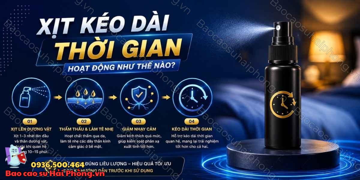 Dùng xịt kéo dài thường xuyên có làm giảm cảm giác không?