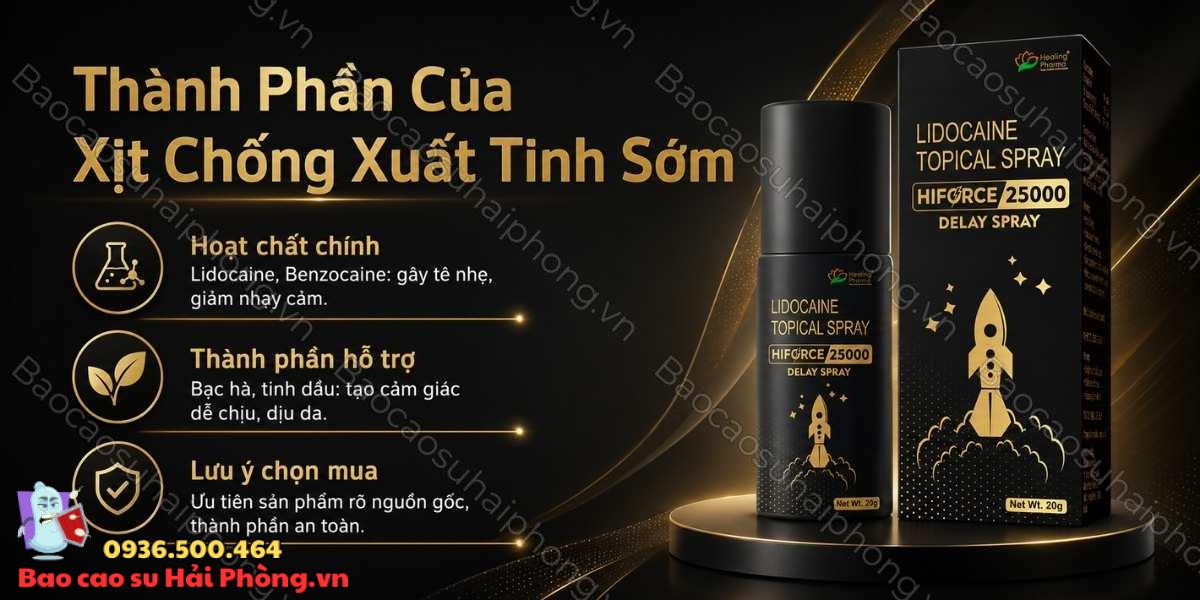 Xịt chống xuất tinh sớm có ảnh hưởng đến tinh trùng không?