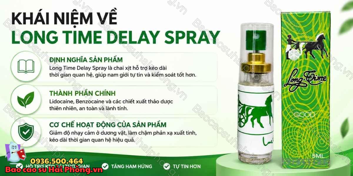 Long Time Delay Spray Là Gì? - Công Dụng, Cách Dùng Và Lưu Ý