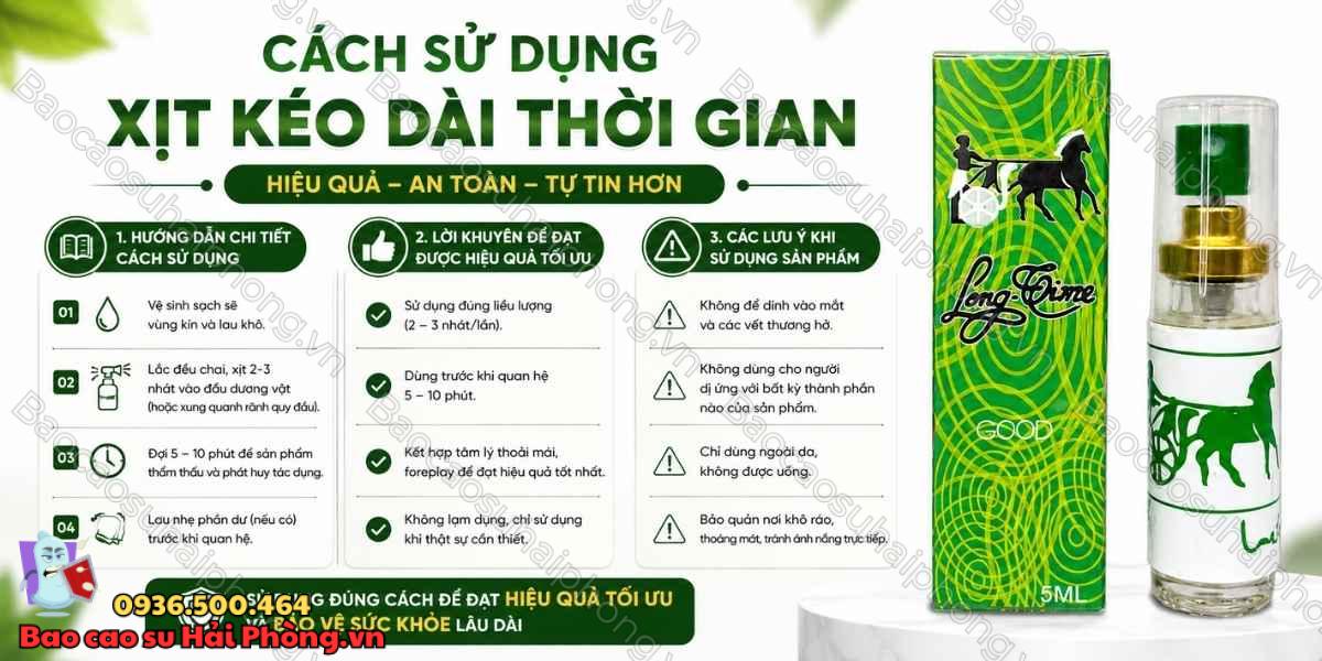 Review Long Time Delay Spray - Hiệu Quả Ra Sao?