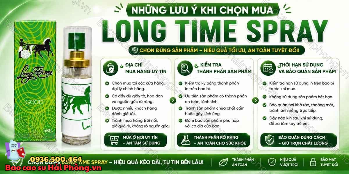 Cách Sử Dụng Long Time Spray Đúng Cách Để Đạt Hiệu Quả