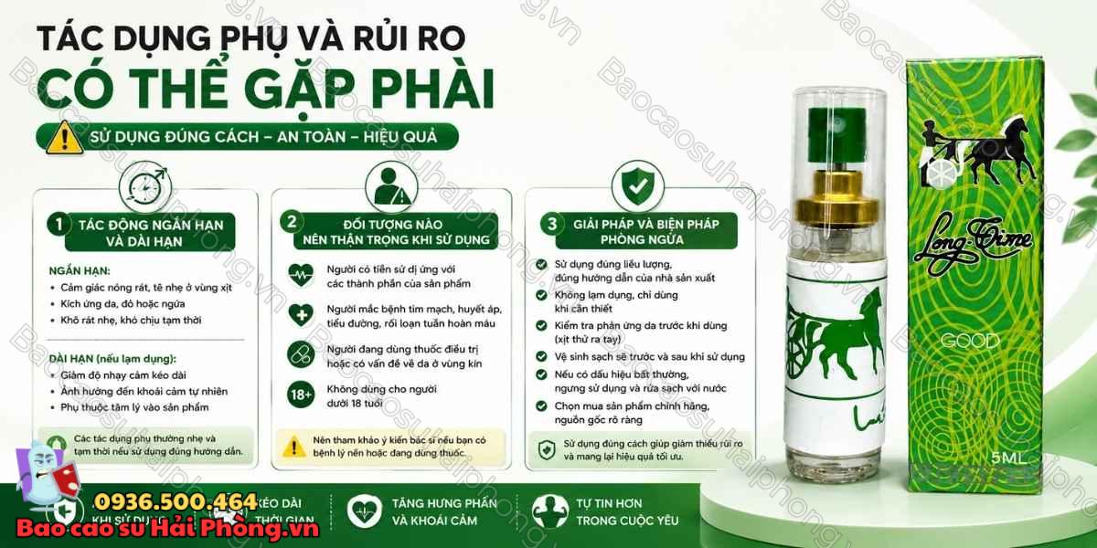 Review Long Time Delay Spray - Hiệu Quả Ra Sao?
