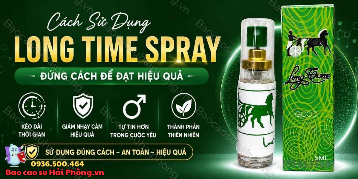 Cách Sử Dụng Long Time Spray Đúng Cách Để Đạt Hiệu Quả