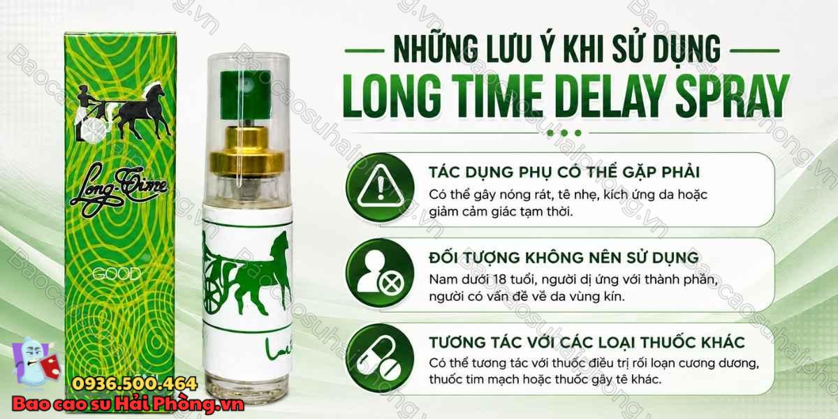 Long Time Delay Spray Là Gì? - Công Dụng, Cách Dùng Và Lưu Ý