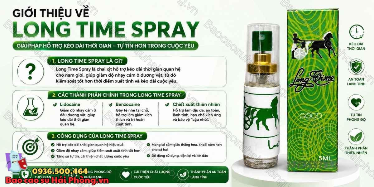 Long Time Spray Có An Toàn Không? - Lưu Ý Quan Trọng