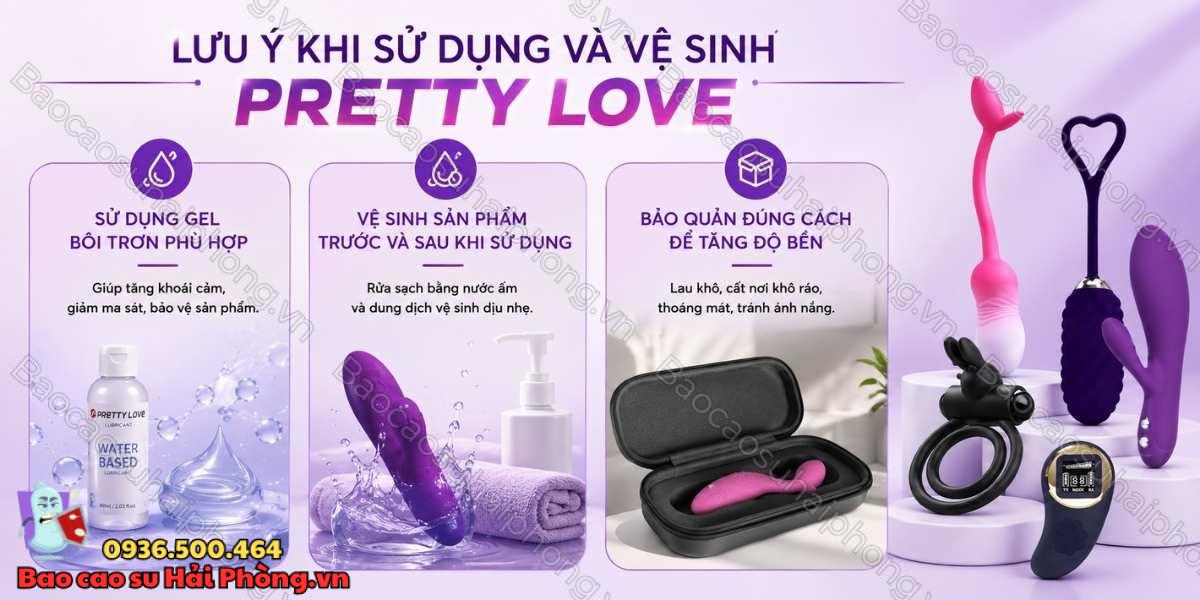 Các sản phẩm Pretty Love phổ biến hiện nay