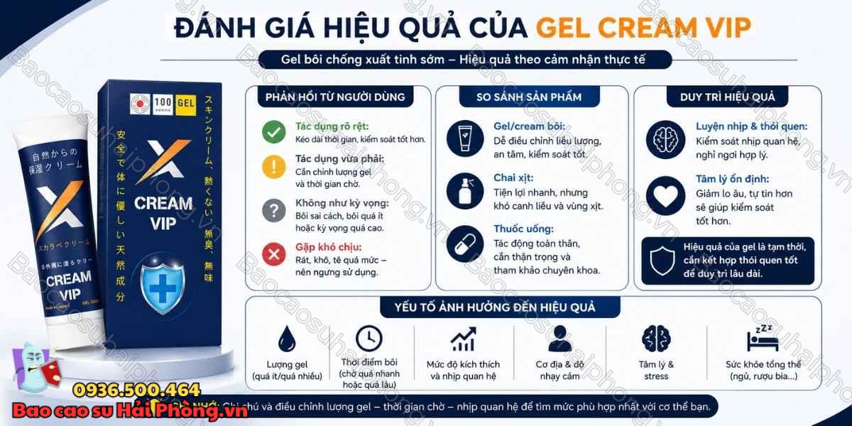 Review Gel Cream Vip nội địa Nhật - Hiệu quả có như mong đợi?