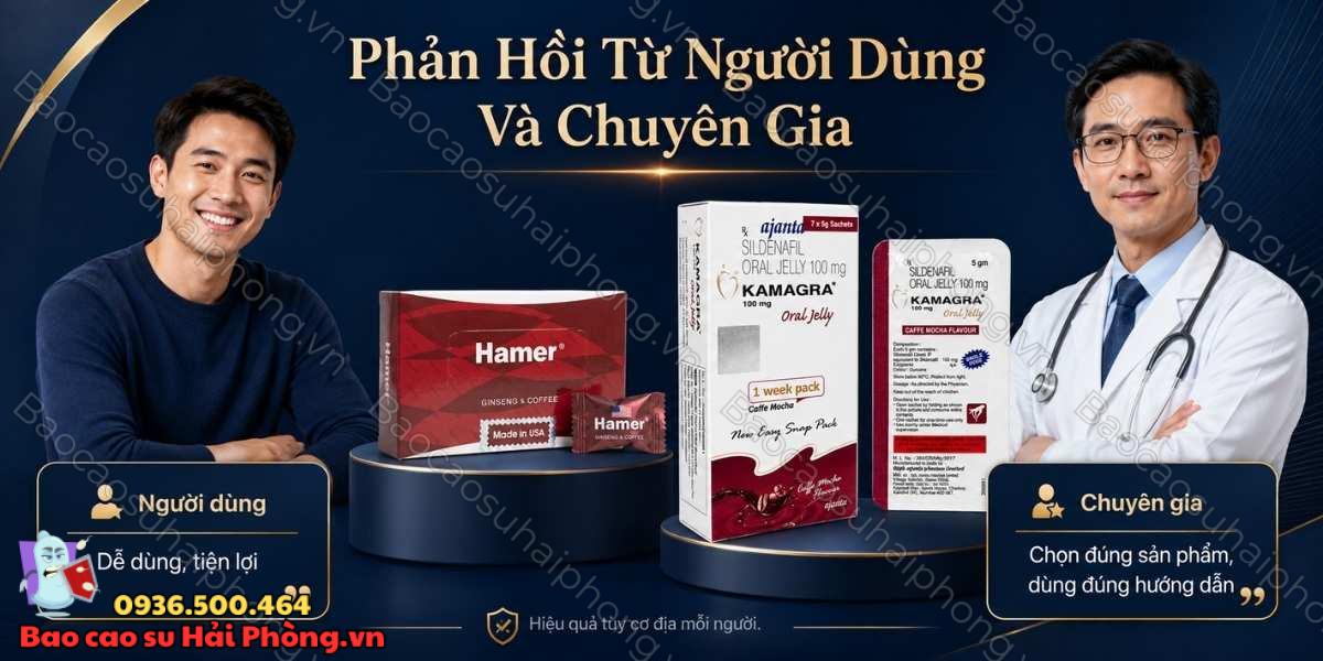 Kẹo Hamer và Kamagra Oral Jelly Caffe Mocha - Bên trong có gì?