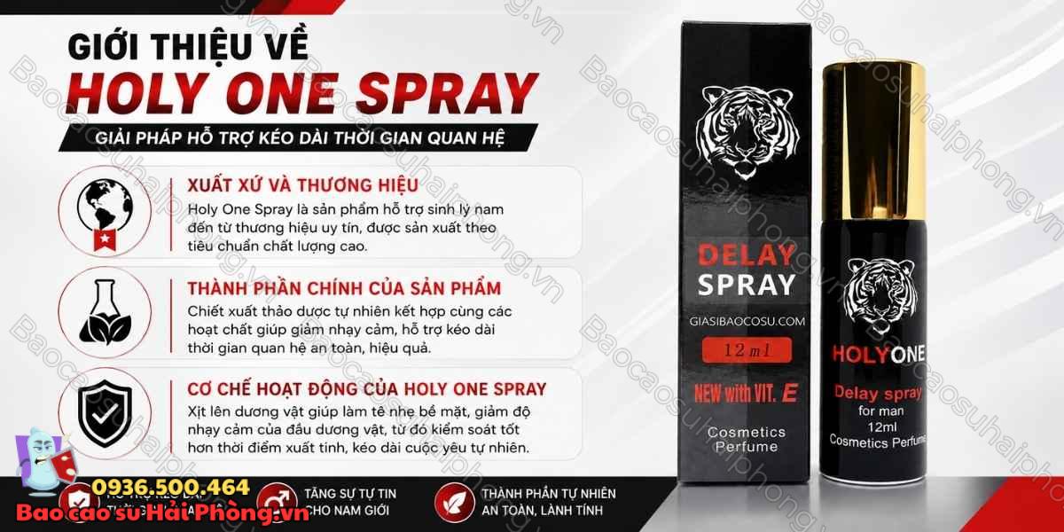 Review Holy One Spray - Hiệu quả thực tế