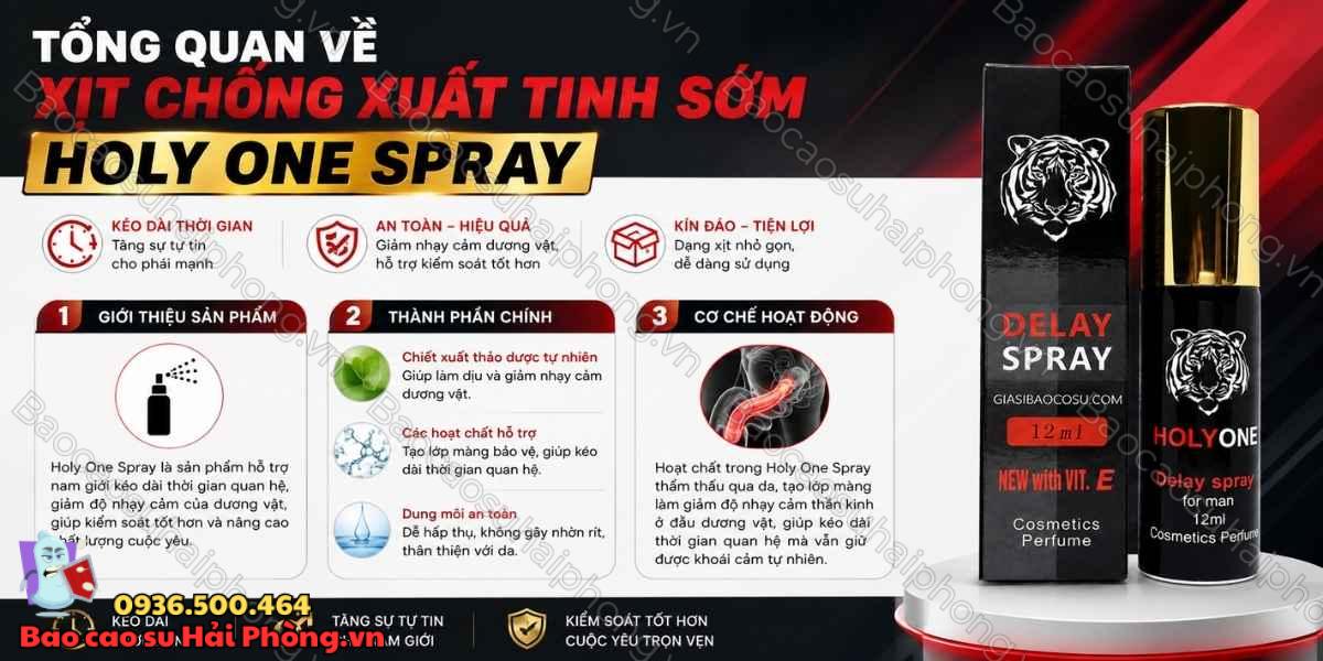 Holy One Spray có an toàn không? - Những lưu ý cần biết