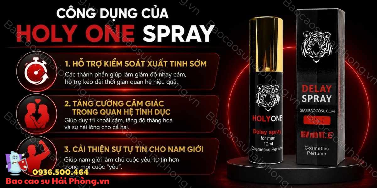 Holy One Spray có tác dụng phụ không? - Những điều bạn cần biết