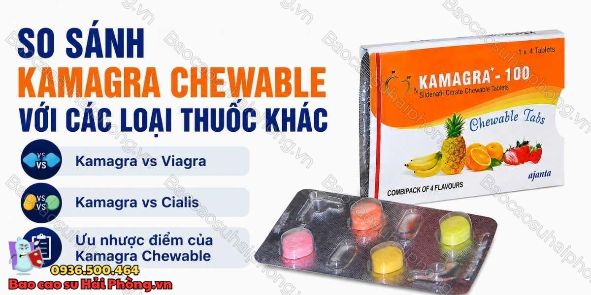 Kamagra Chewable 100mg Có Tốt Không? - Đánh Giá Chi Tiết