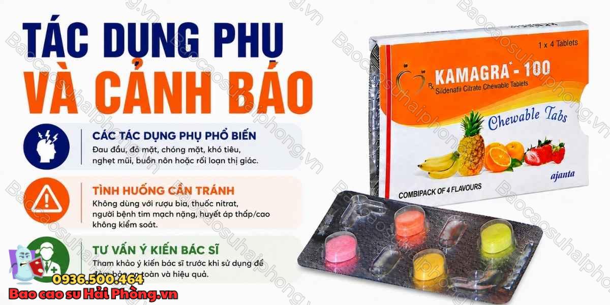 Kamagra Chewable 100mg Có Gì Đặc Biệt?