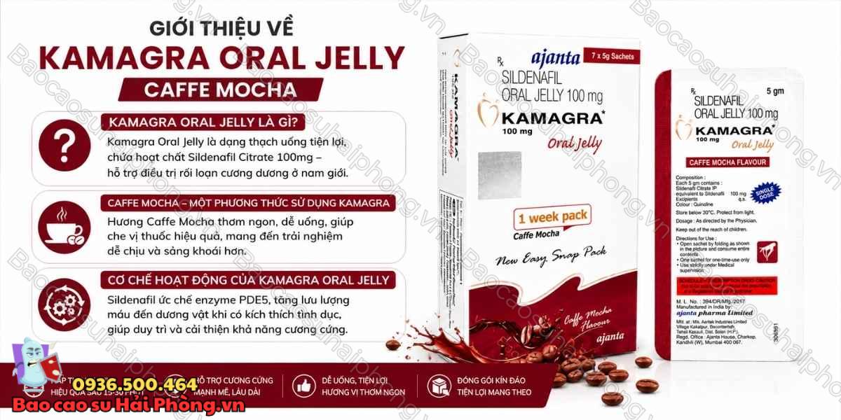 Kamagra Oral Jelly Caffe Mocha Có An Toàn Không?