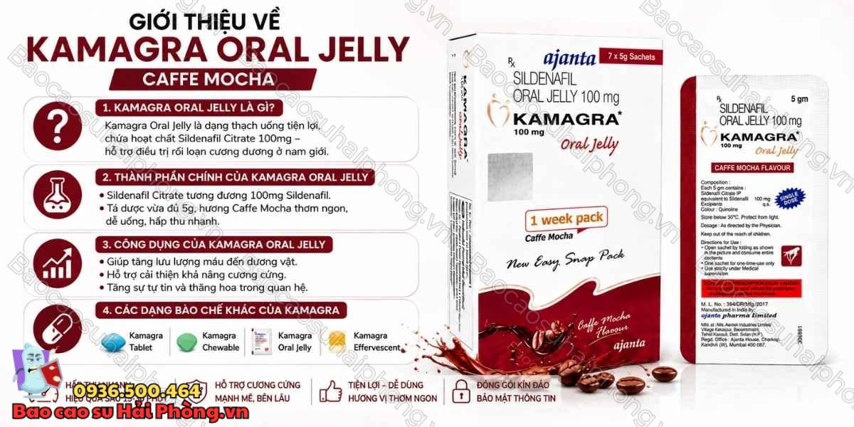 Cách Sử Dụng Kamagra Oral Jelly Caffe Mocha Đúng Cách
