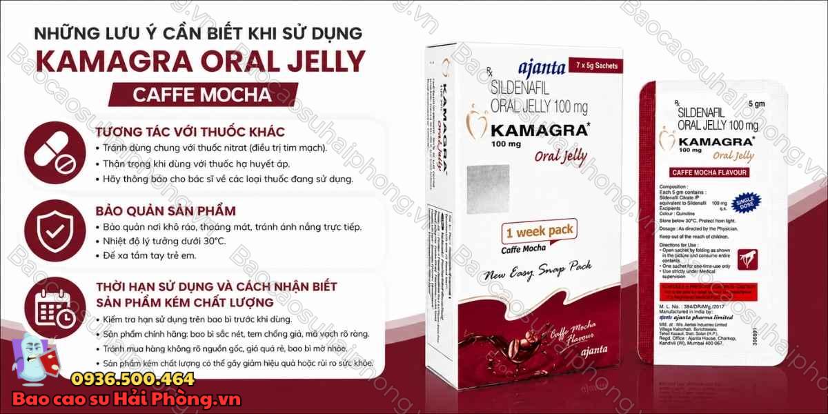 Kamagra Oral Jelly Caffe Mocha Là Gì? - Công Dụng Và Sử Dụng