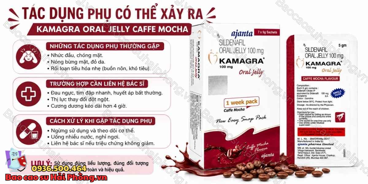 Kamagra Oral Jelly Caffe Mocha Có Tốt Không? - Review Chi Tiết