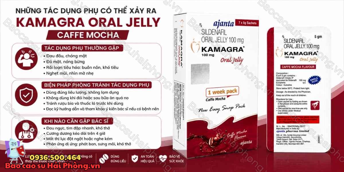 Kamagra Oral Jelly Caffe Mocha Có Hiệu Quả Không?
