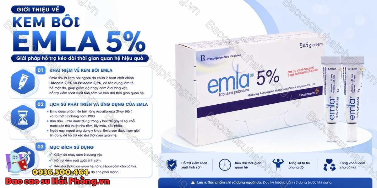 Emla 5% Là Gì? - Thành Phần, Công Dụng Và Cách Sử Dụng