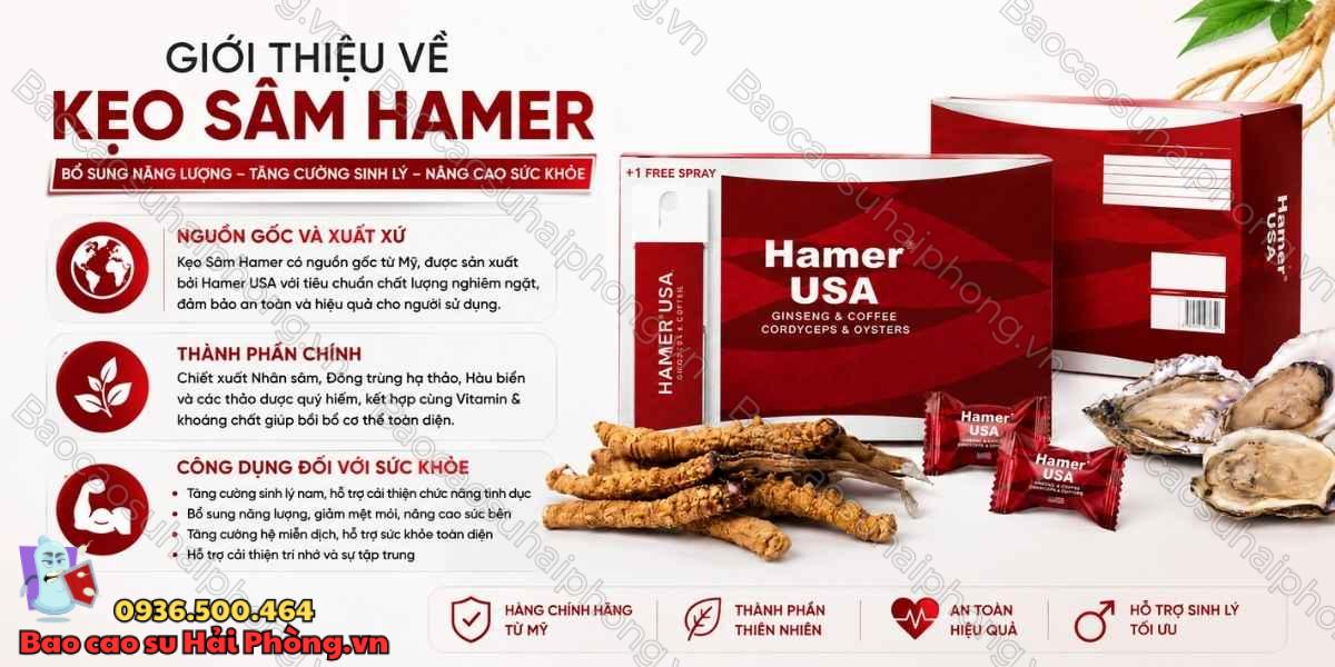 Kẹo Sâm Hamer Có Tốt Không? - Review Chi Tiết