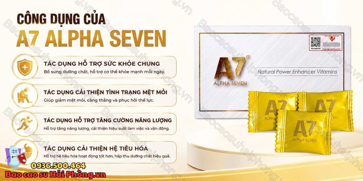 Kẹo A7 Alpha Seven Là Gì? Công Dụng Và Cách Sử Dụng Chi Tiết