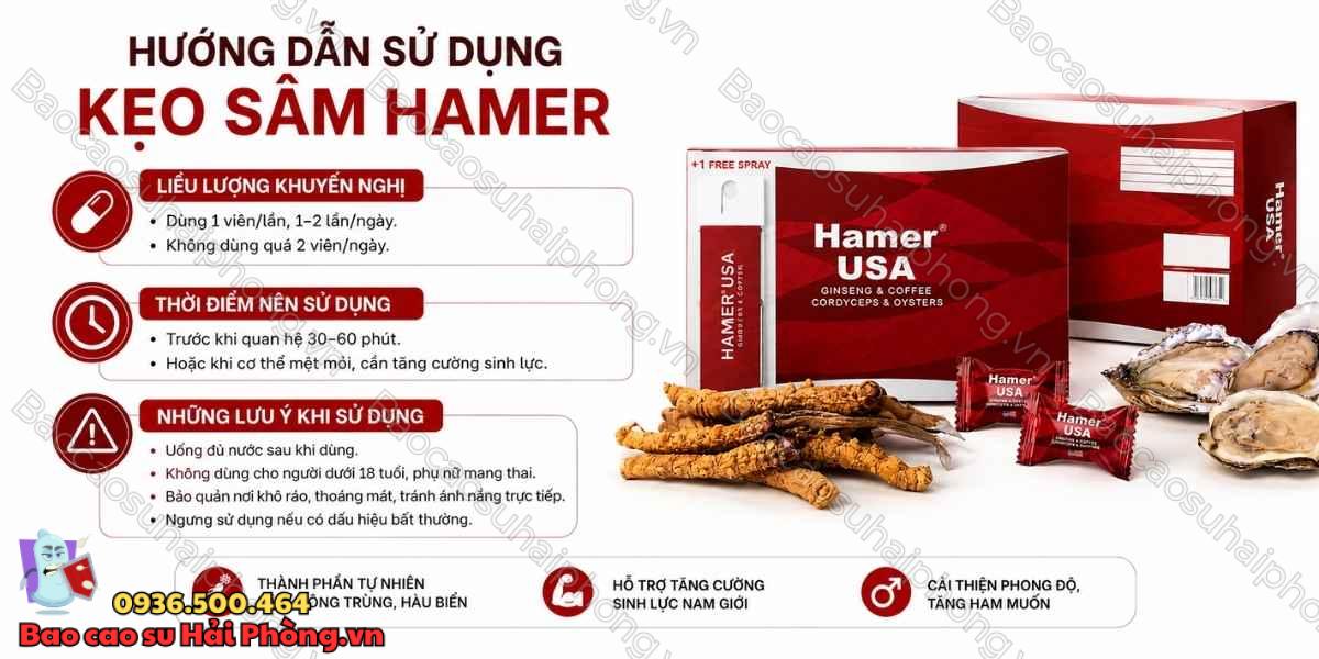 Kẹo Sâm Hamer Có Tốt Không? - Review Chi Tiết