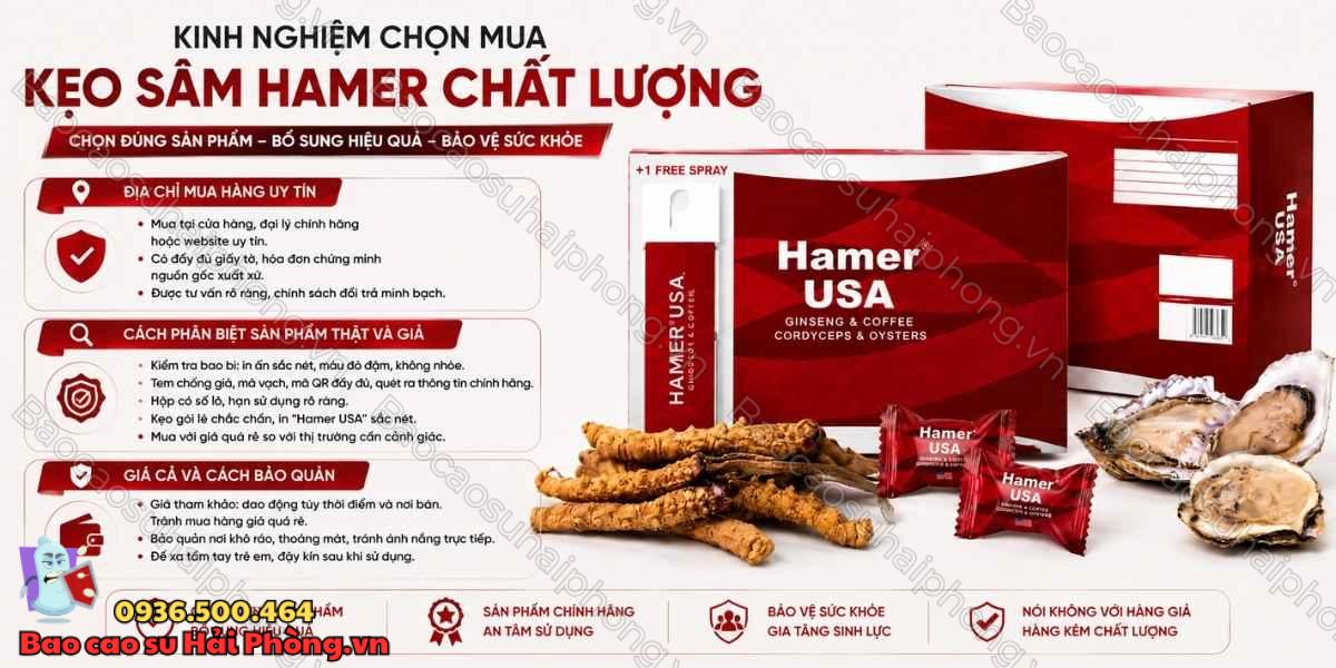 Kẹo Sâm Hamer Có Tác Dụng Gì? Những Điều Nam Giới Nên Biết