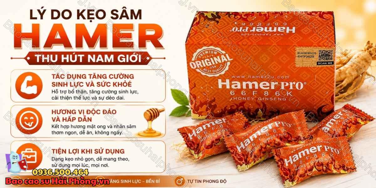 Kẹo Sâm Hamer Pro Malaysia Có An Toàn Không? Những Lưu Ý