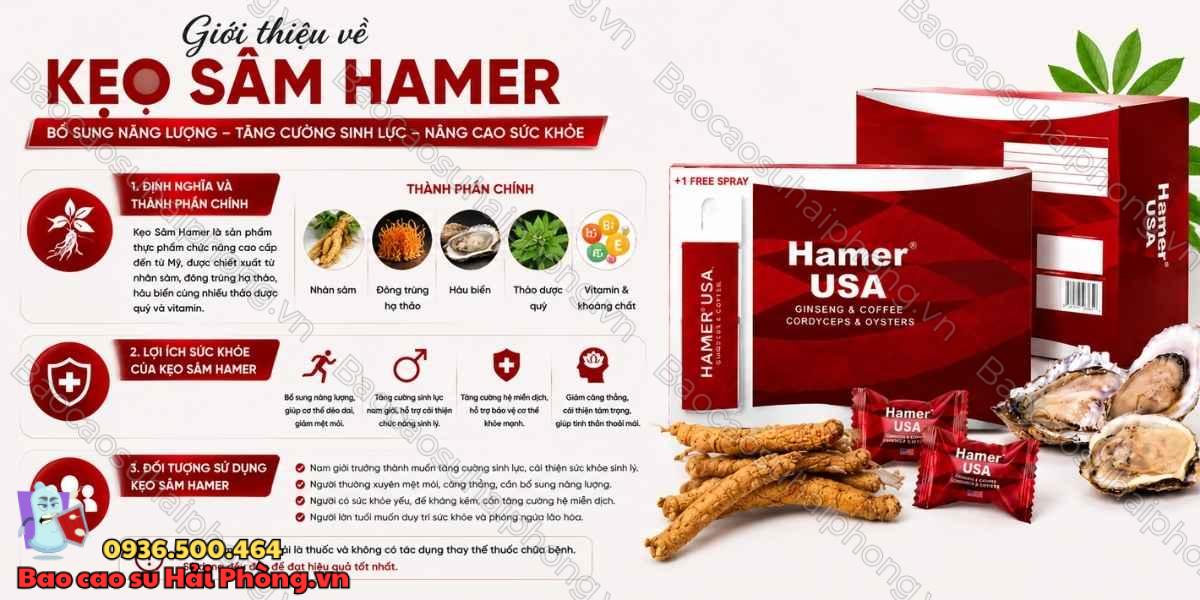 Cách Sử Dụng Kẹo Sâm Hamer Đúng Cách 