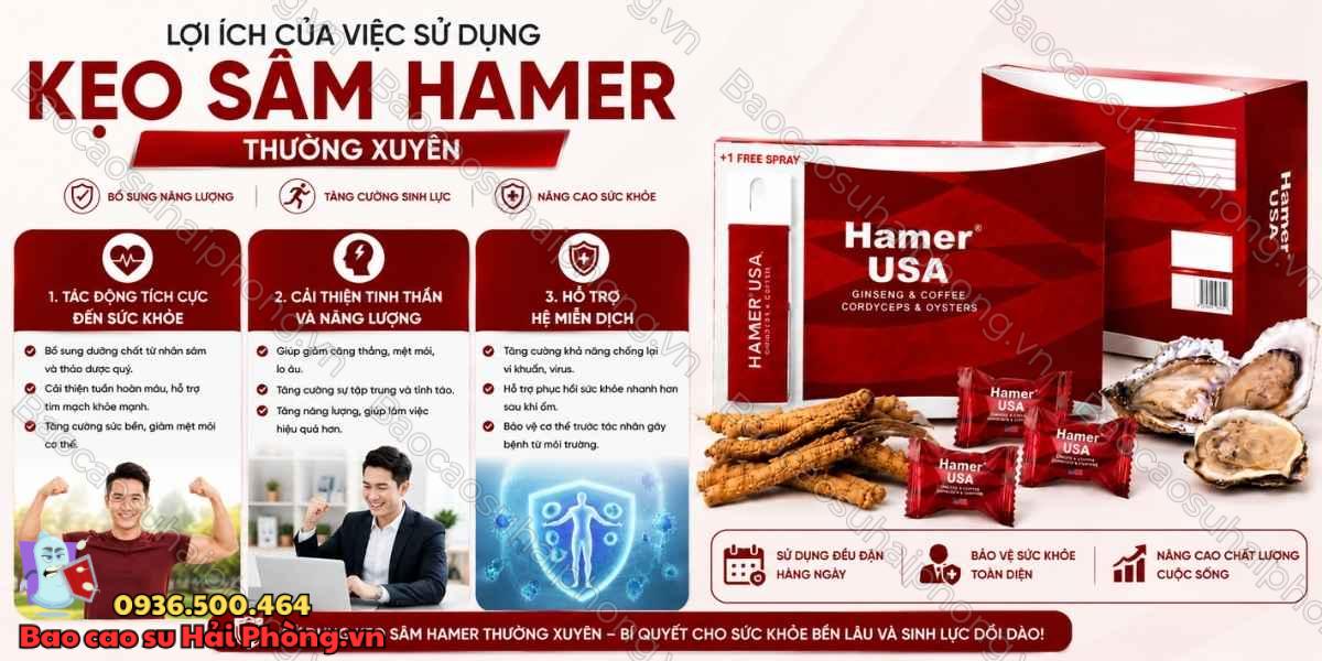 Cách Sử Dụng Kẹo Sâm Hamer Đúng Cách Và Những Điều Lưu Ý