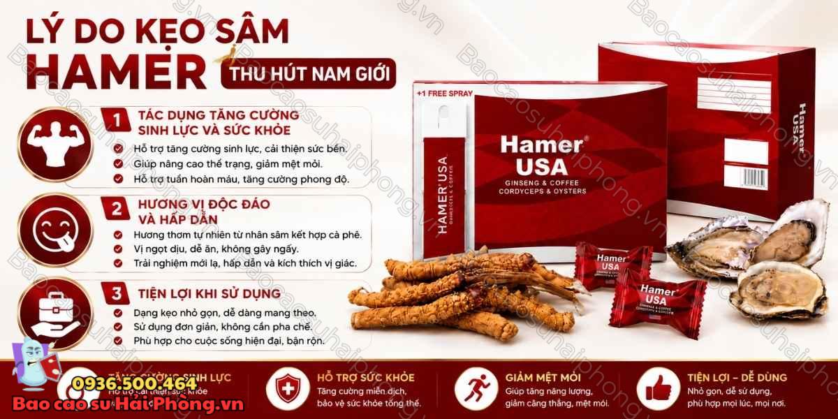 Kẹo Sâm Hamer Có Thực Sự Hiệu Quả Không? Phân Tích Chi Tiết