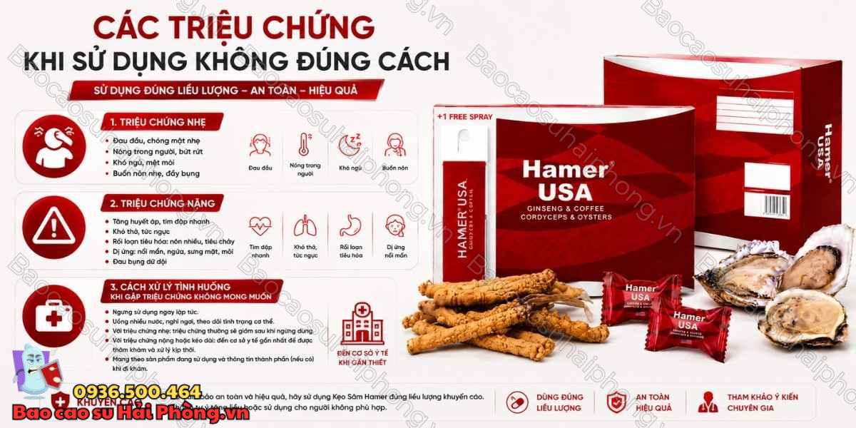 Cách Sử Dụng Kẹo Sâm Hamer Đúng Cách 