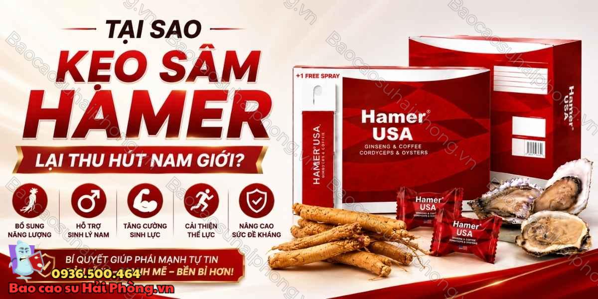 Tại Sao Kẹo Sâm Hamer Lại Thu Hút Nam Giới?