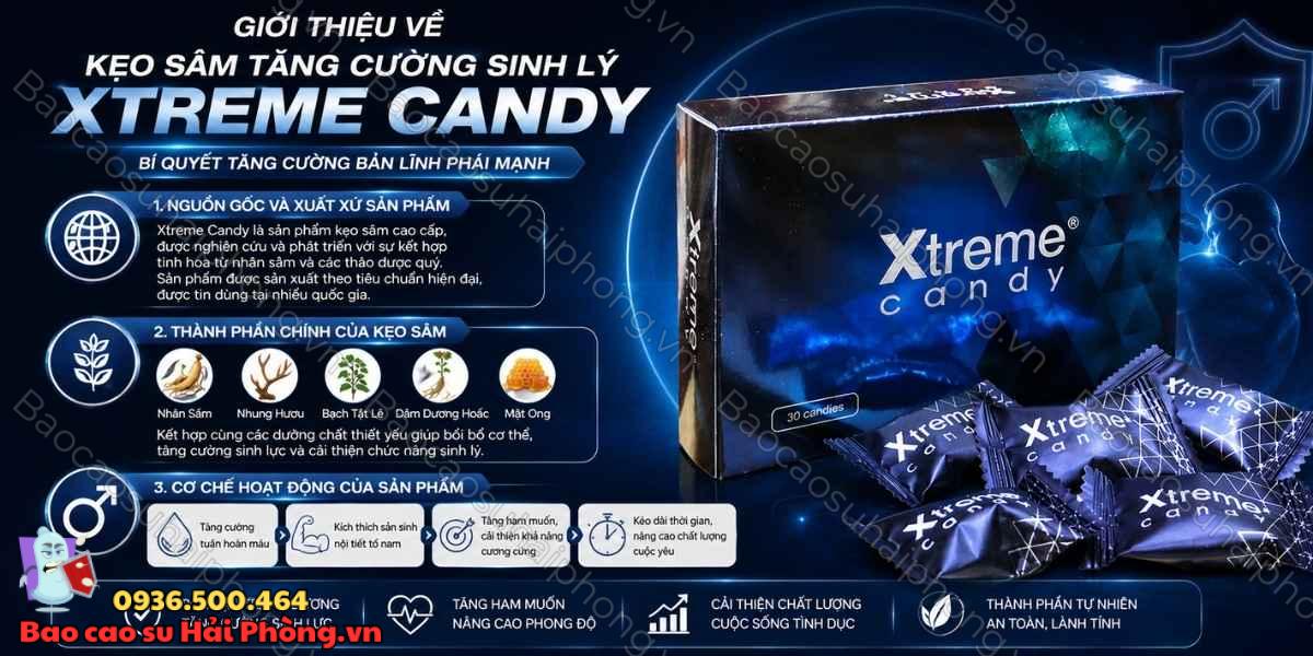 Review Kẹo Sâm Xtreme Candy – Đánh Giá Hiệu Quả