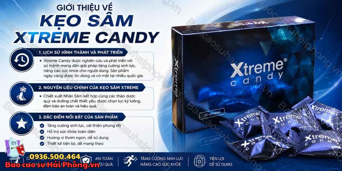 Kẹo Sâm Xtreme Candy Là Gì? – Tìm Hiểu Chi Tiết
