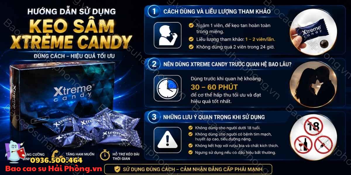 Kẹo Sâm Xtreme Candy Là Gì? – Tìm Hiểu Chi Tiết