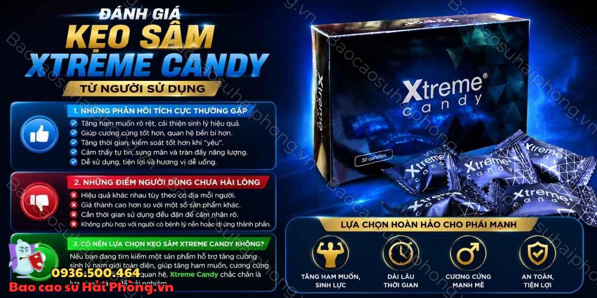 Kẹo Sâm Xtreme Candy Là Gì? – Tìm Hiểu Chi Tiết