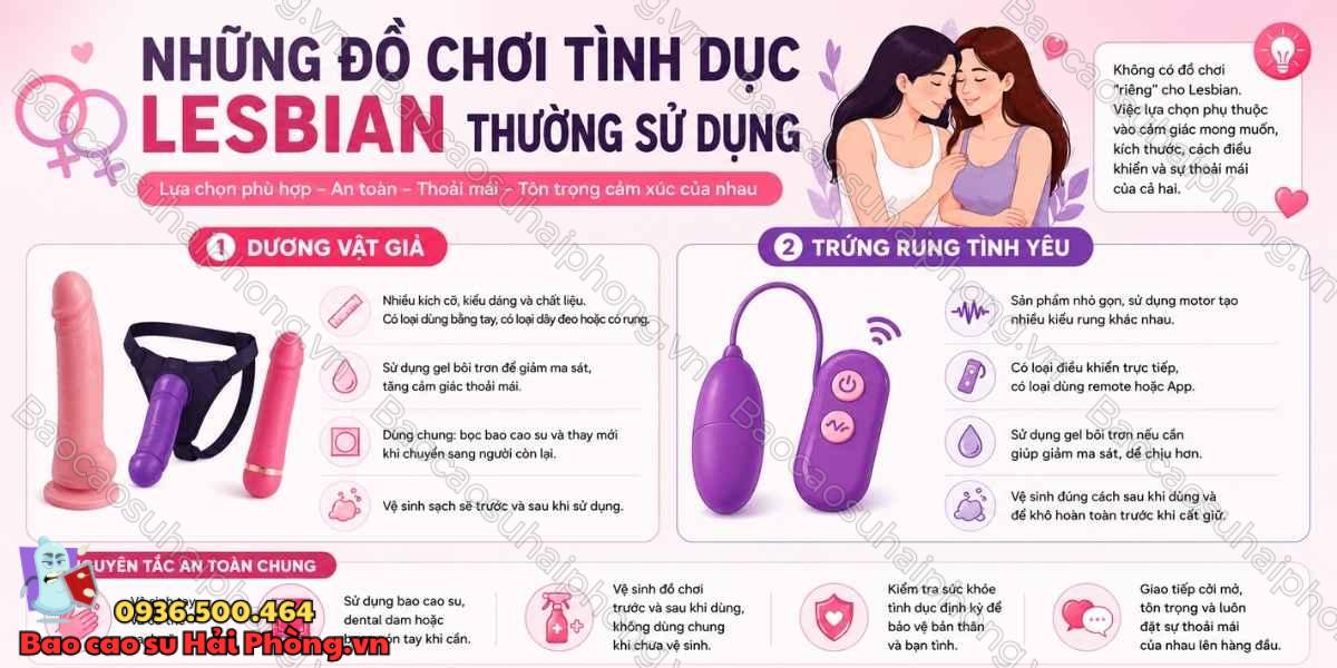 Lesbian quan hệ tình dục như thế nào? Quan hệ đồng tính an toàn