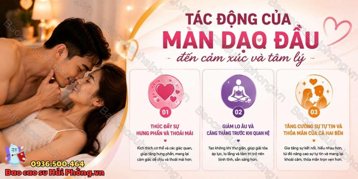 Vì sao màn dạo đầu giúp cuộc yêu thoải mái hơn?
