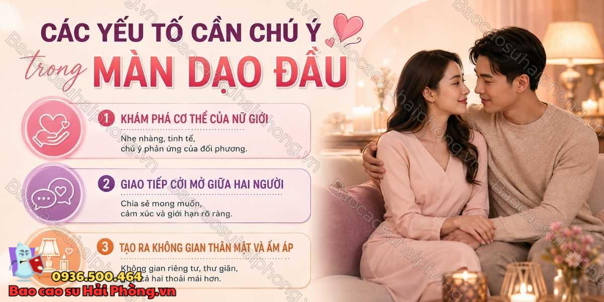 Màn dạo đầu cho nữ nên chú ý điều gì? - "Lên đỉnh" ở nữ giới